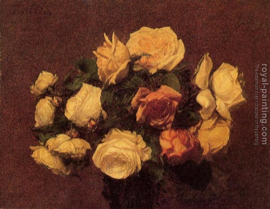 Henri Fantin-Latour : Roses XV